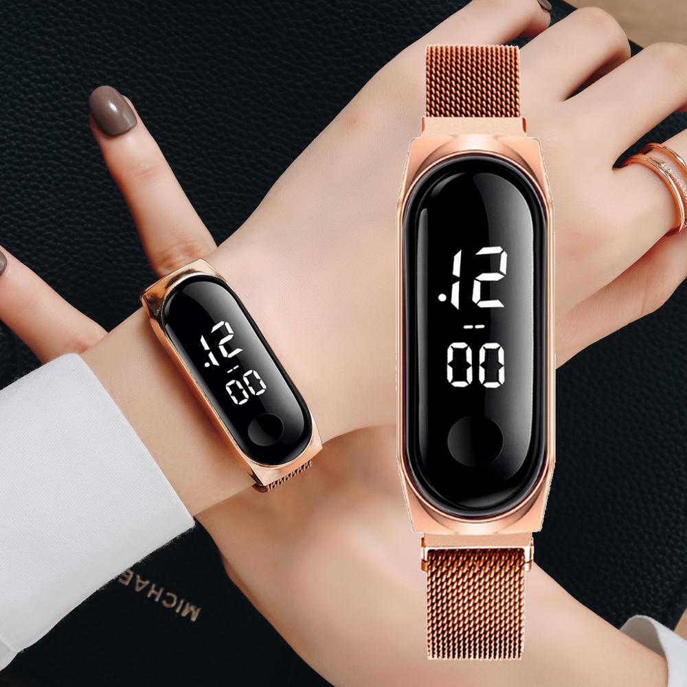 Rectangle Quartz Gold Wrist Watch